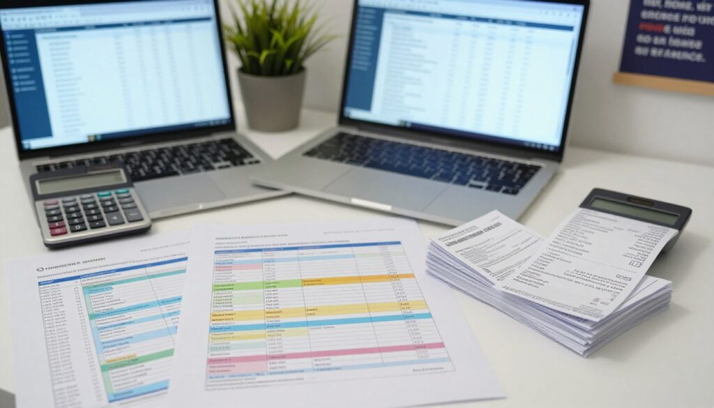 Business expense records for Malaysian income tax