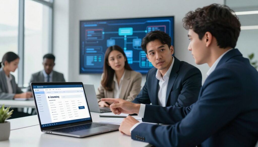 ERP integration for e-invoicing