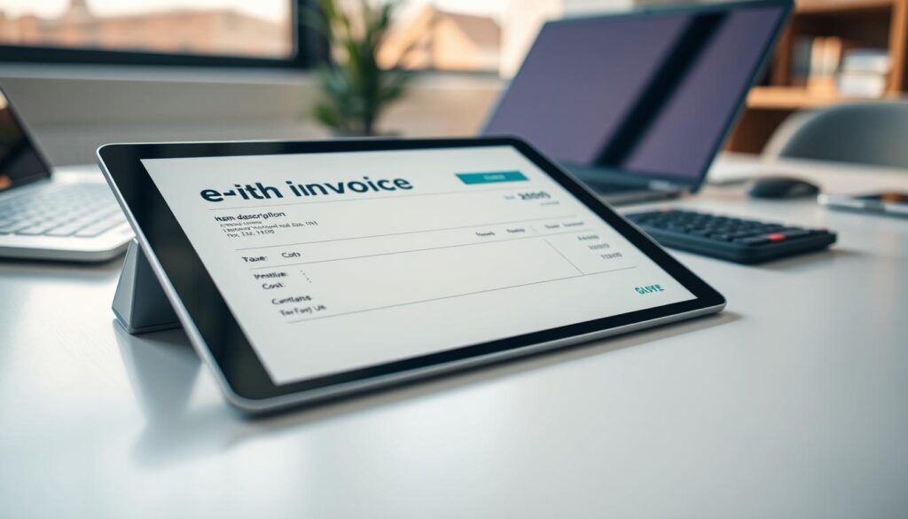 e-invoice data