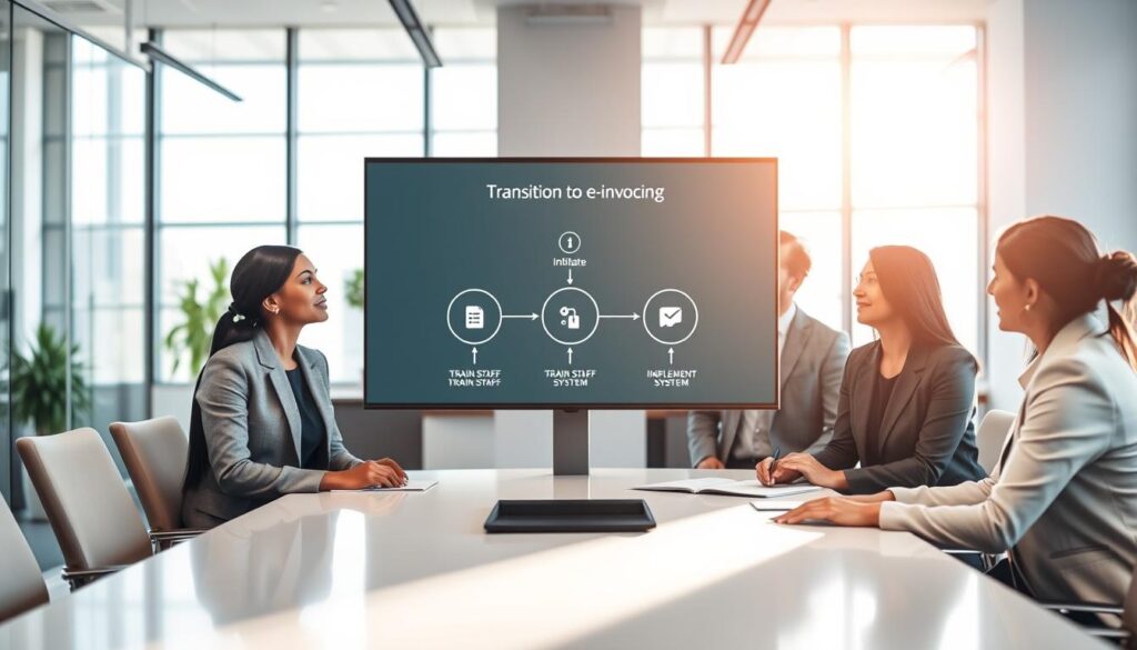 e-invoice transition steps