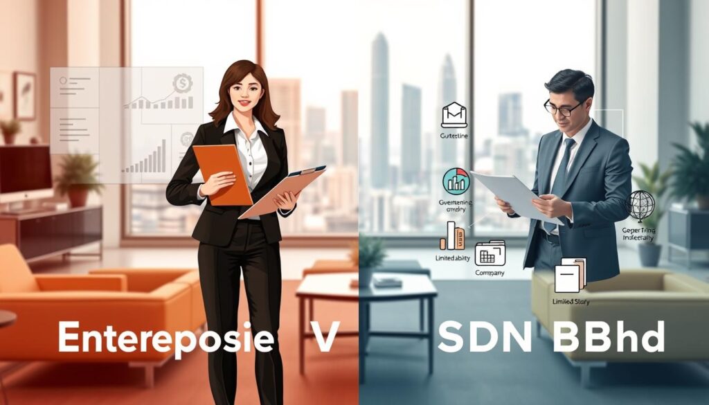 comparing sdn bhd responsibilities