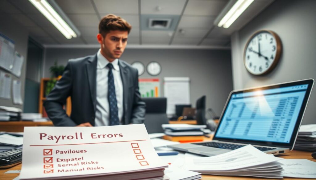 manual payroll risks