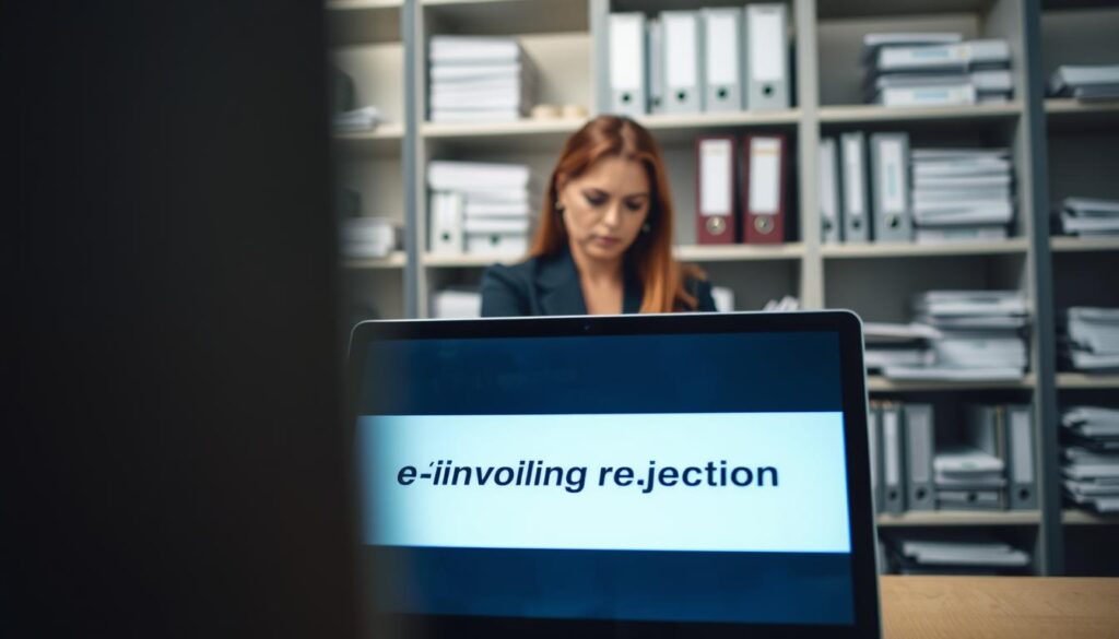 e-invoicing rejection
