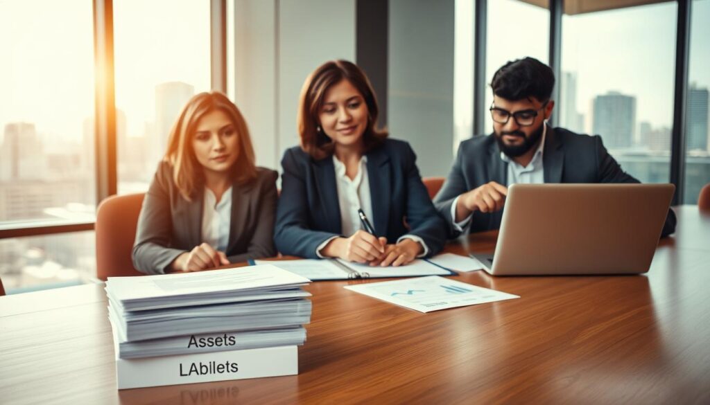 ensuring no outstanding liabilities