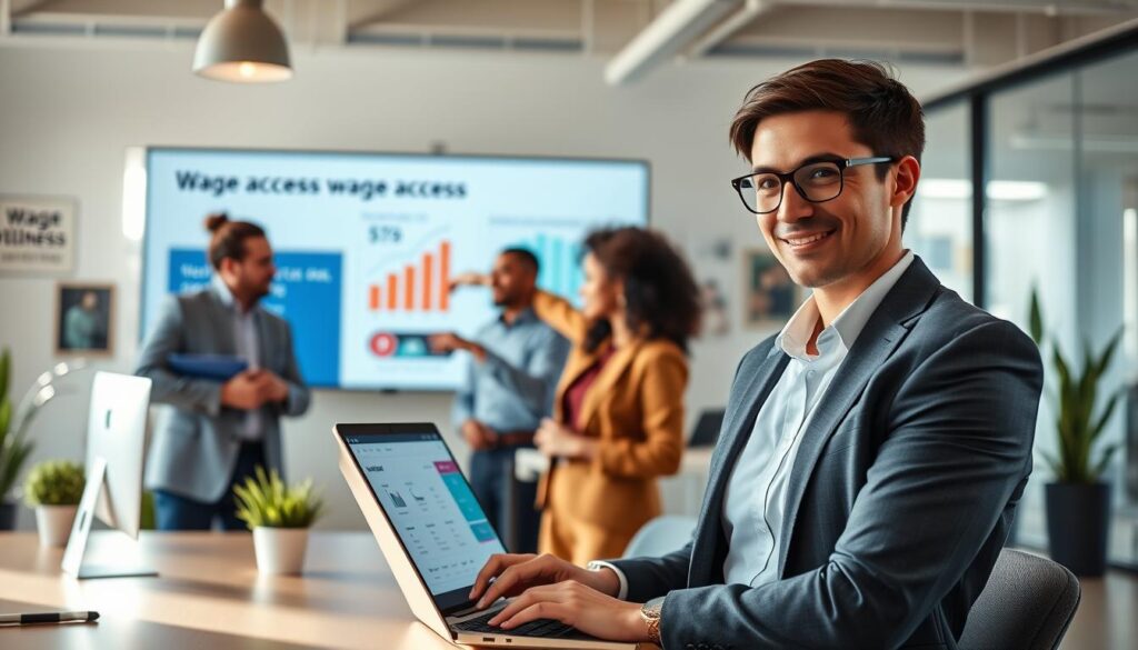 integrating payroll wage access