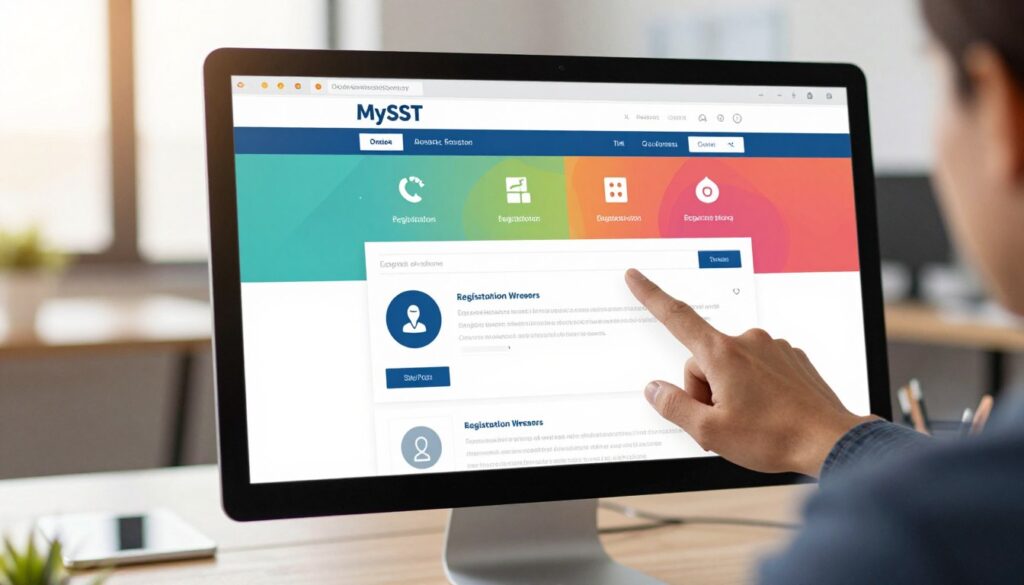 MySST portal online application